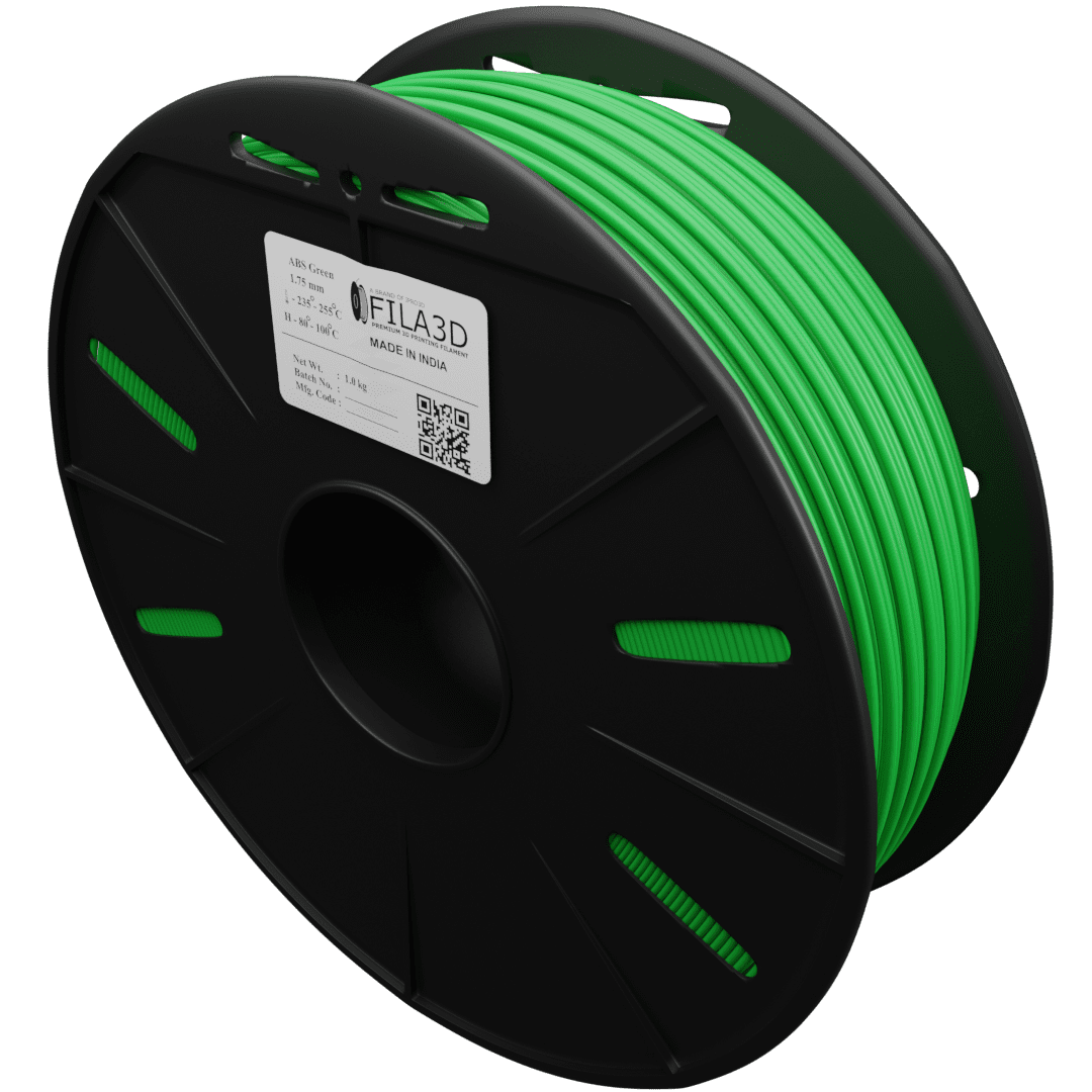 FILA3D ABS 1.75mm Green color 1Kg Filament. - IPRO3D - You Imagine