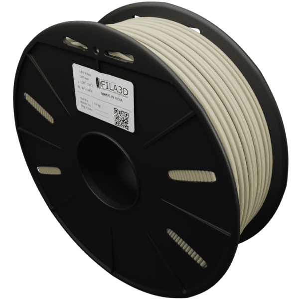 FILA3D ABS 2.85mm White color 1Kg Filament - IPRO3D - You Imagine
