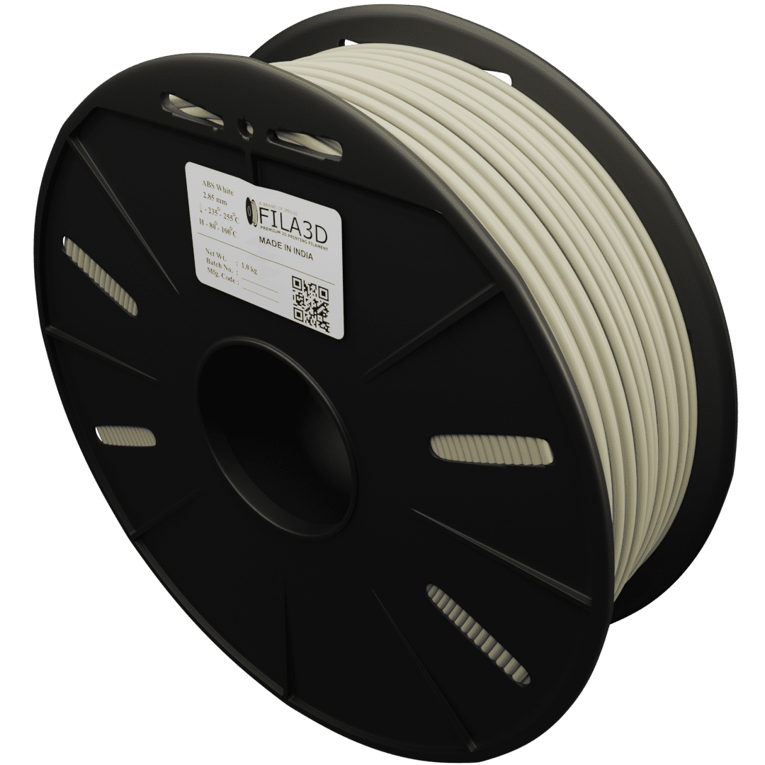 FILA3D ABS 2.85mm White color 1Kg Filament - IPRO3D - You Imagine