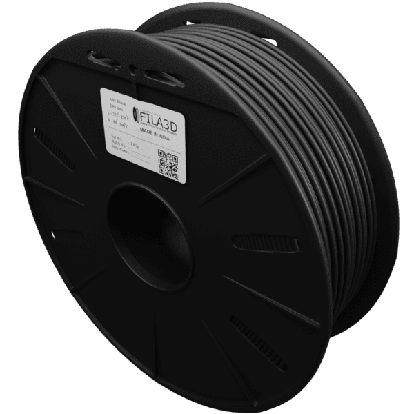 FILA3D ABS 2.85mm Black color 1Kg Filament - IPRO3D - You Imagine