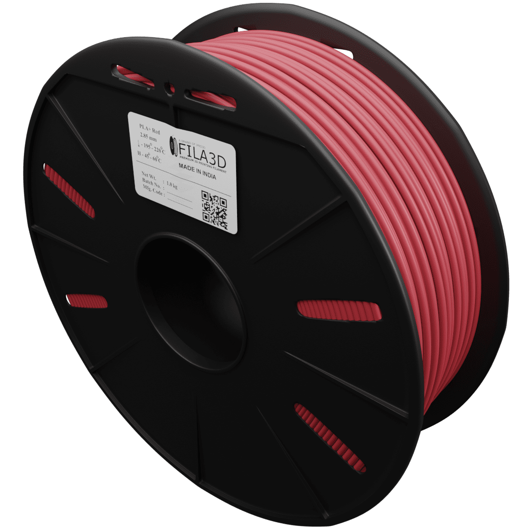 FILA3D ABS 2.85mm red color 1Kg Filament - IPRO3D - You Imagine It