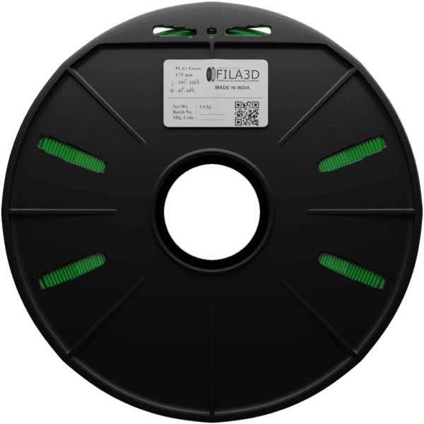 FILA3D PLA+ 1.75 Green color filament